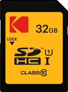 KODAK 32 GB Class 10 UHS-I U1 SDHC/XC Premium Performance Memory Card