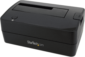 The StarTech.com Single Bay USB 3.0 to SATA Hard Drive Docking Station