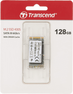 Transcend 128GB SATA III 6Gb/s MTS430S 42 mm M.2 SSD Solid State Drive (TS128GMTS430S)
