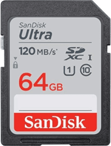 SanDisk 64GB Ultra SDXC UHS-I Memory Card 