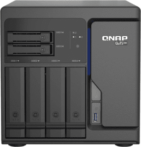 QNAP TS-h686 6 Bay Enterprise NAS with Intel® Xeon® D-1602 and Four 2.5GbE Ports