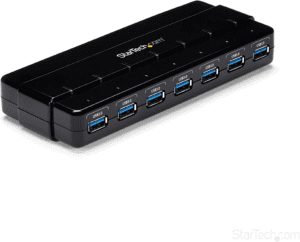 StarTech.com 7 Port USB 3.0 Hub – Up To 5 Gbps – 7 x USB