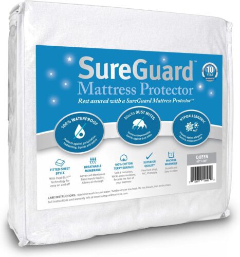 SureGuard Queen Size Mattress Protector 